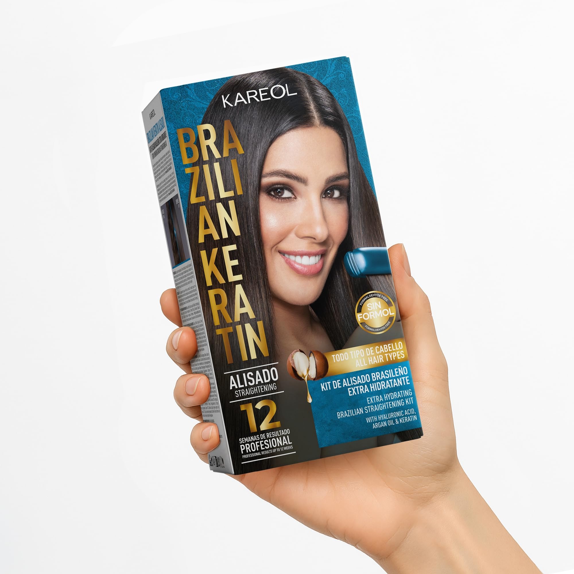 Kareol Extra Hydrating Brazilian Keratin Hair Treatment Kit