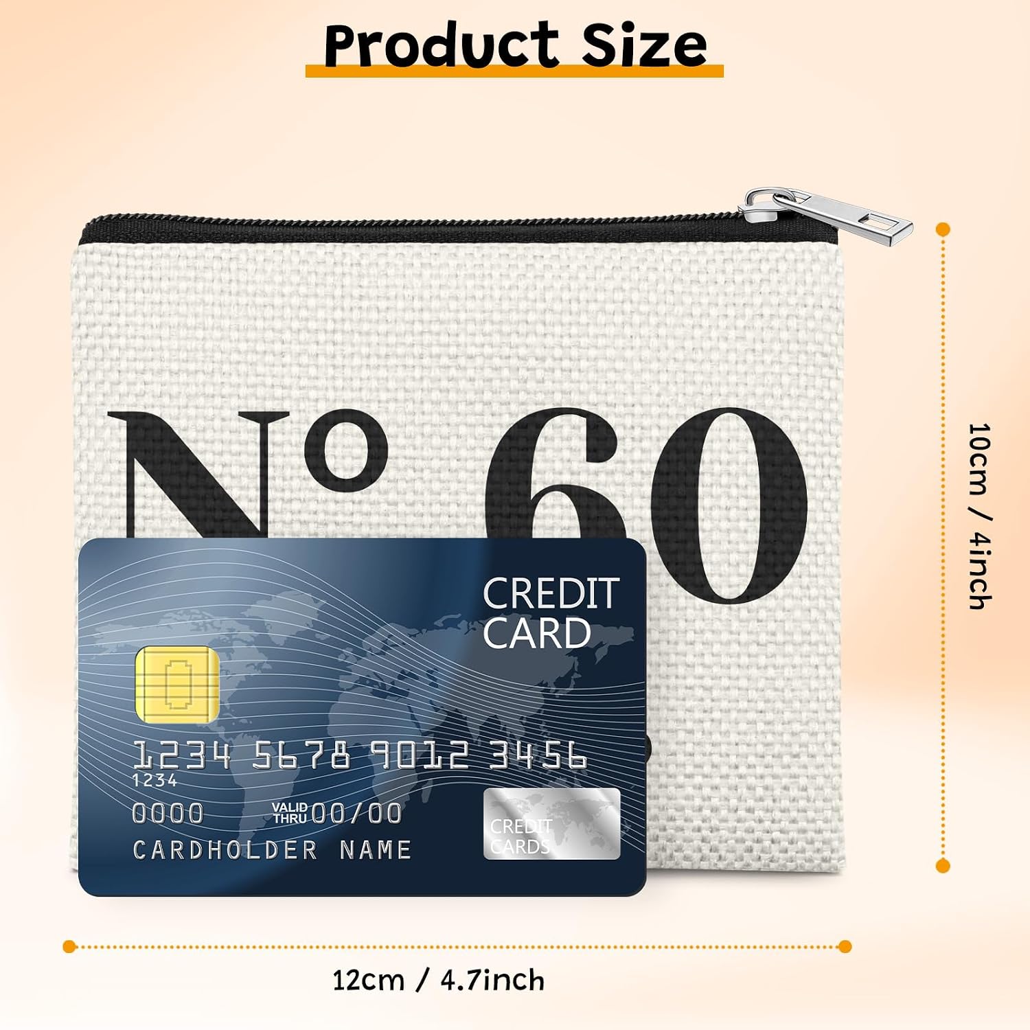 Happy 60th Birthday Gift Ideas Coin Pouch 60th Birthday Gifts for Women image 2