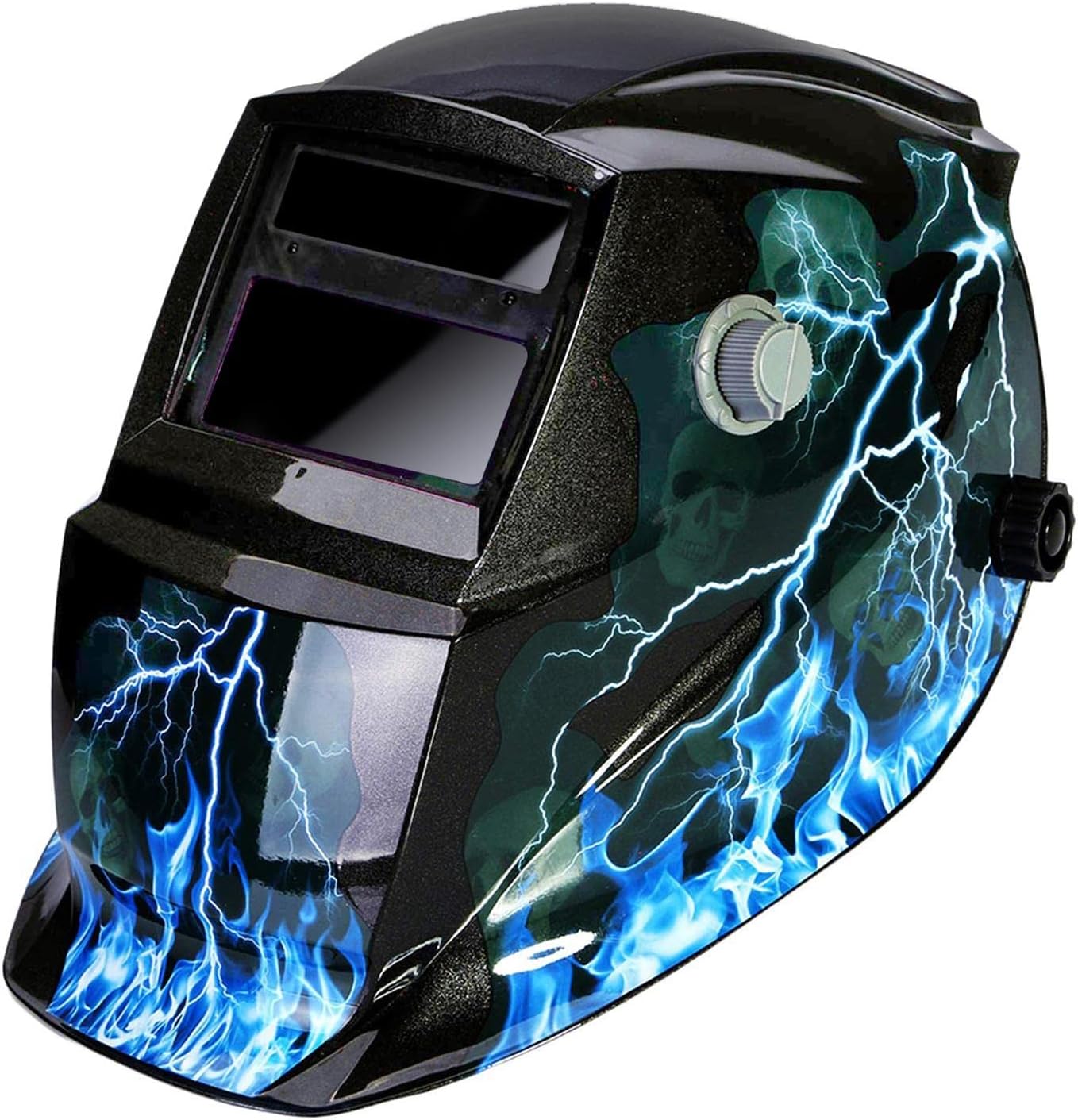 LESOLEIL Welding Mask Auto Darkening, Solar Battery Powered Welding