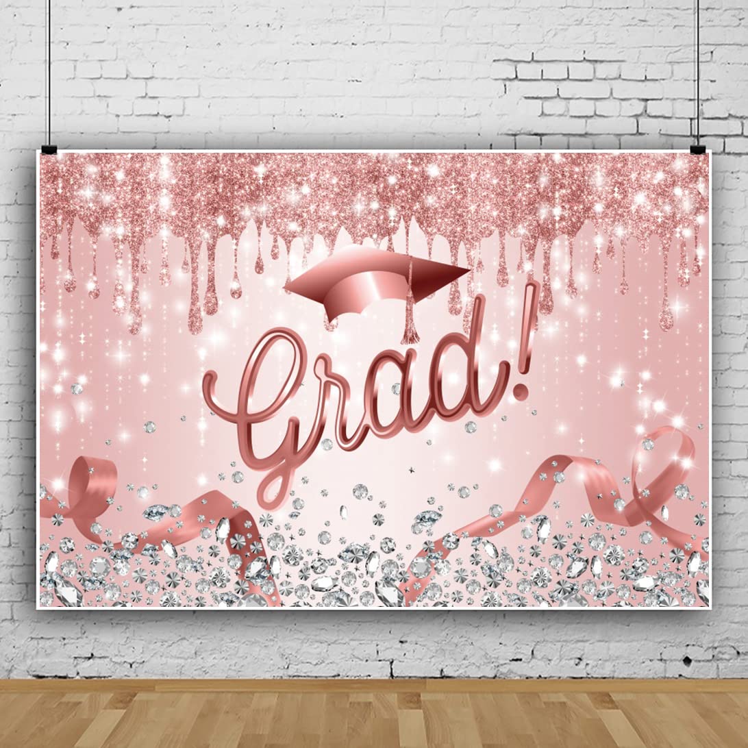Graduation Pink Pattern Border Light Pink Graduation Background