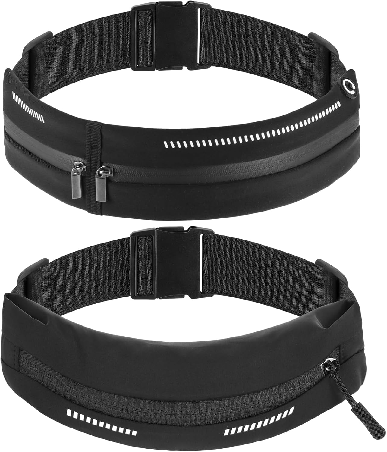 2 Pcs Running Belt with Adjustable Elastic Strap, Ultra Light Belt for