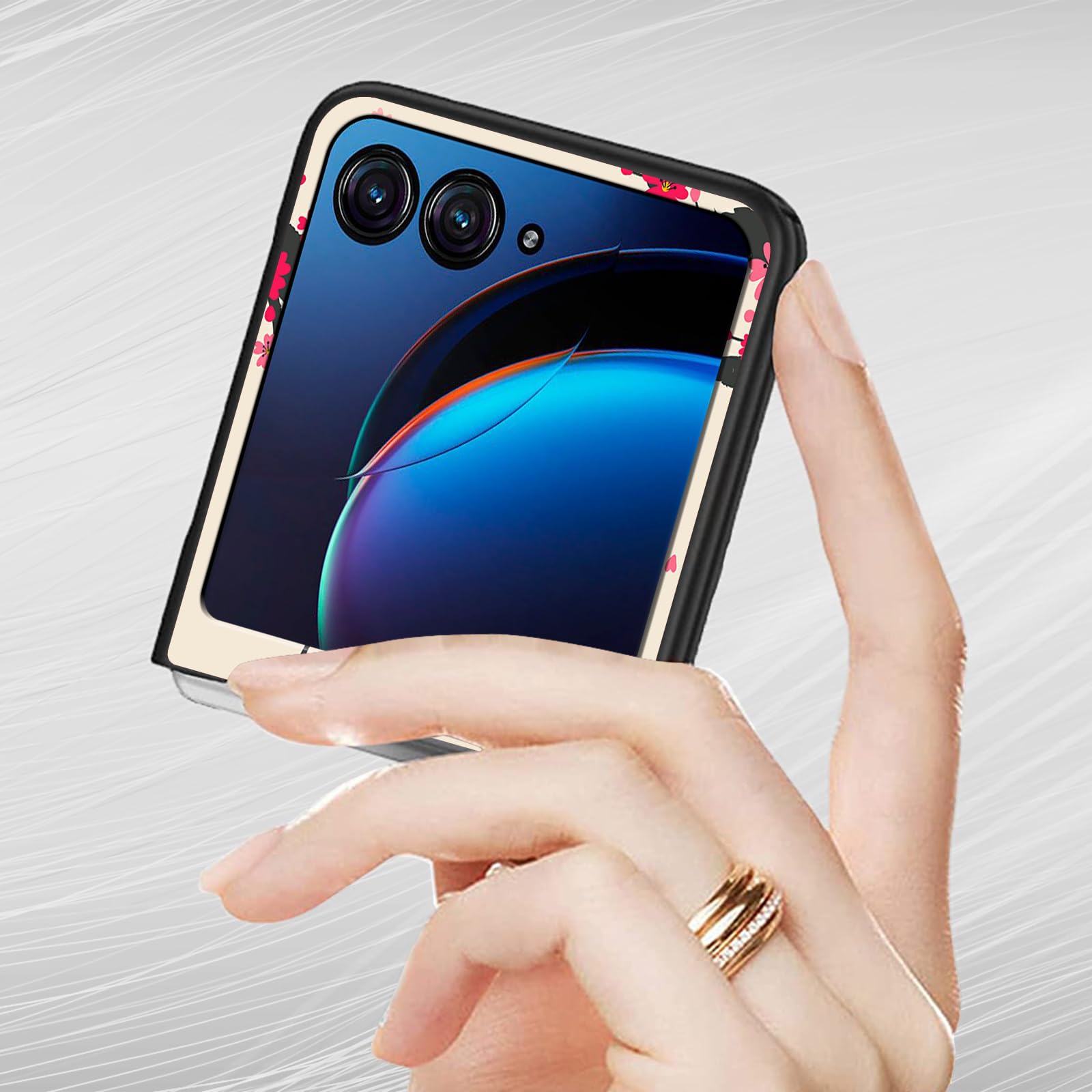 Amazon.com: Bible Cherry Blossom for Motorola Razr Plus 2023 Flip