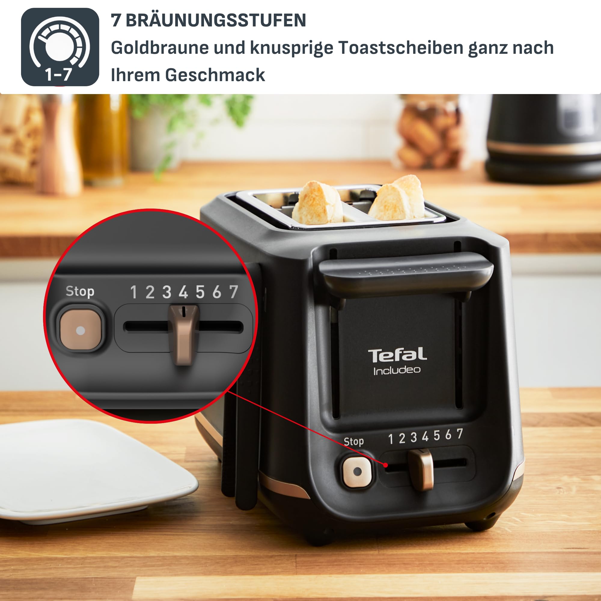 Tefal Toaster TT5338 Includeo – Bild 4