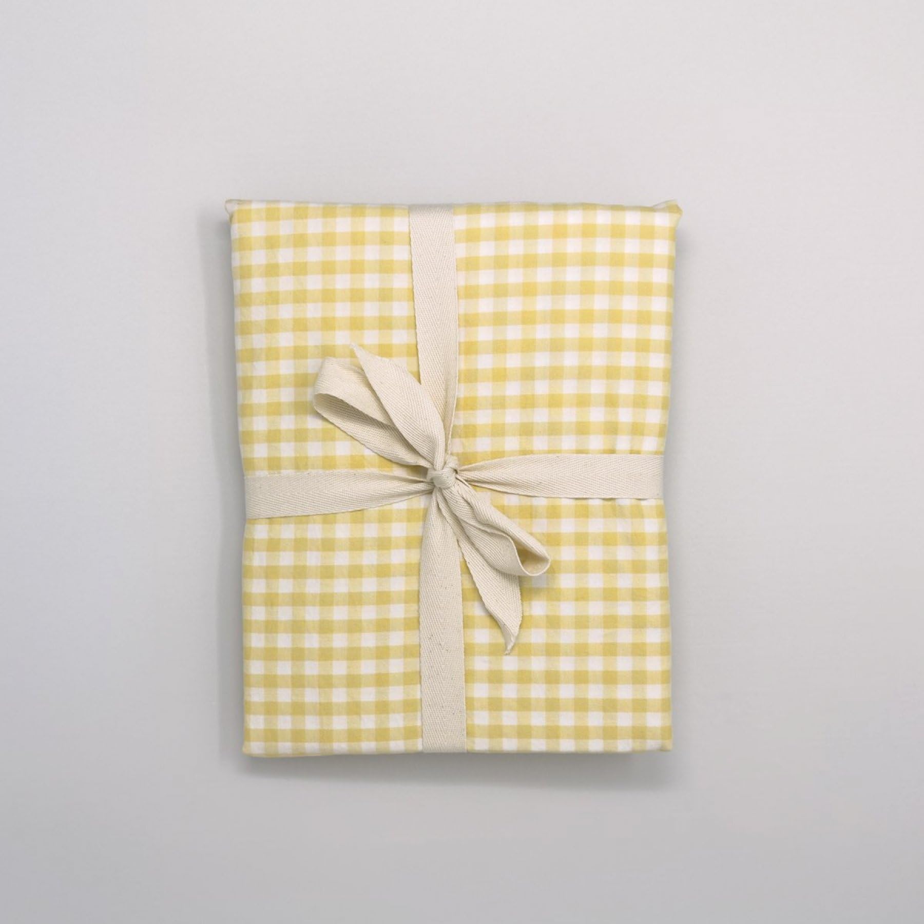 Kadolis - Drap Housse bébé d%d GOTS - Motif Vichy - Percale de Coton Bio - Doux et Confortable
