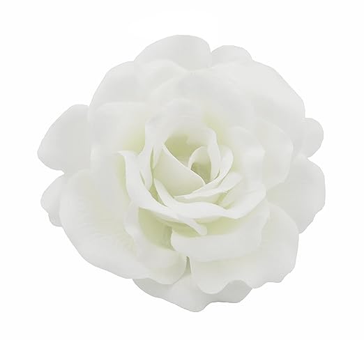 Amazon.com : Rose Flower Hair Clip (Black) : Beauty & Personal Care