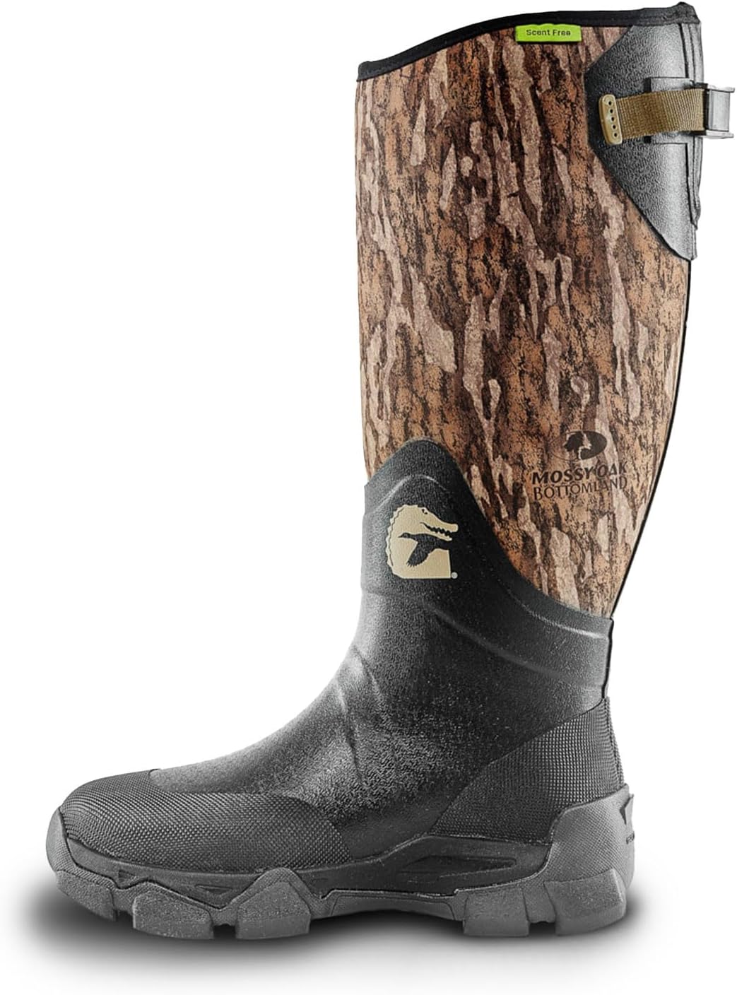 Gator Waders Men's Omega Hunting Durable Abrasion Resistant Lightweight Uninsulated Boots, Mossy Oak Bottomland, 14