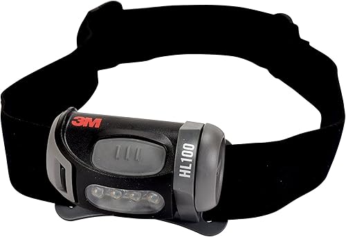 3M Hard Hat 70 Lumen Task Light, HL100, Pack of 1