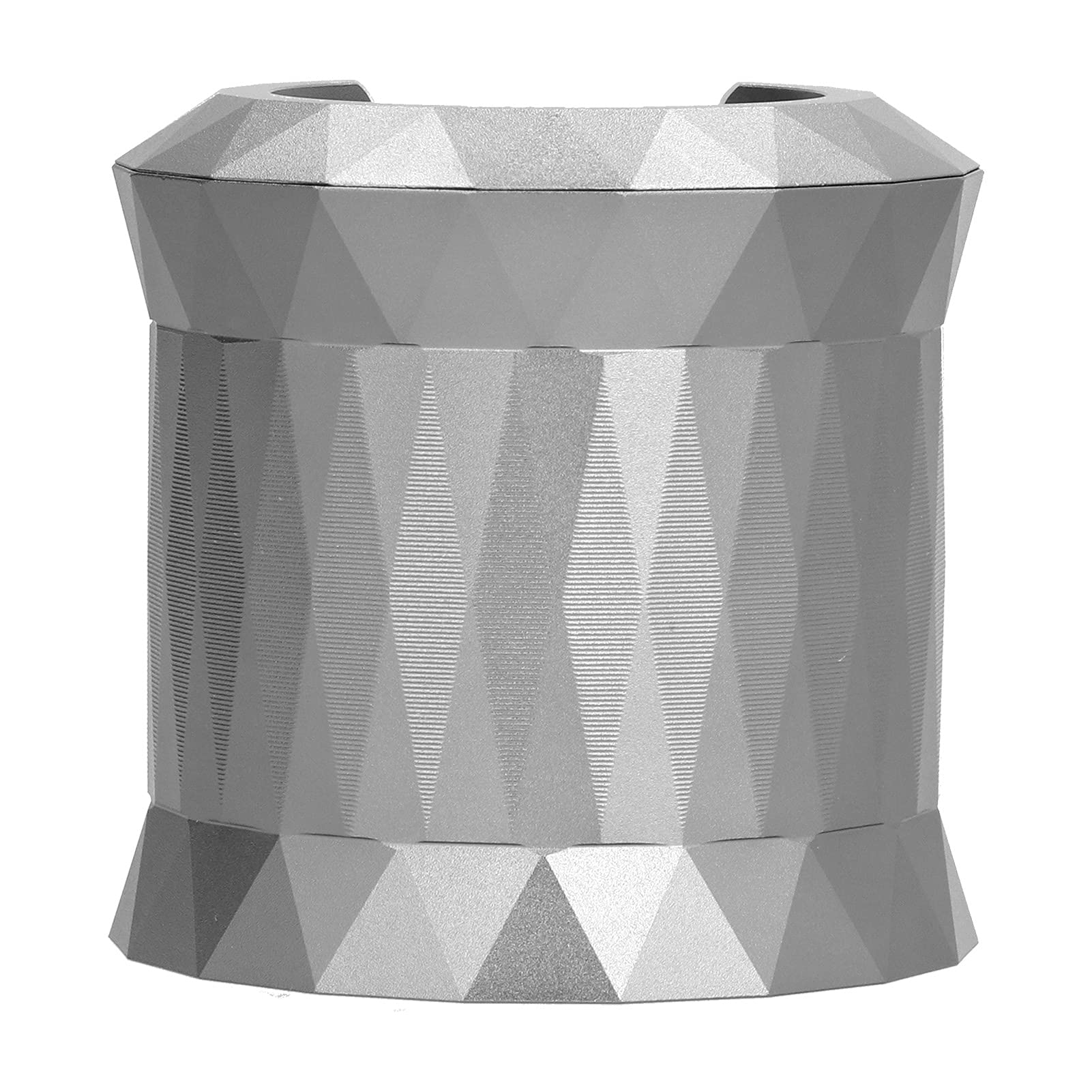 Kaffee-Manipulationshalter-Ständer |Siebträgerständer aus Aluminiumlegierung für einfaches Pressen |Stabiles und robustes Kaffeezubehör für Zuhause/Bar/Geschäft |25oz Gewicht (Matte Grey)