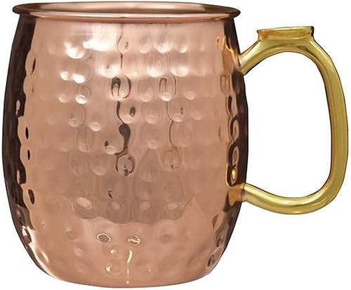 nu steel Taza Moscow Mule - Cobre plateado 22oz martillado