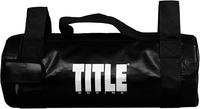 Title Ultimate Weight Bag, 20 lbs - Fitness, Weight Training, Boxing Improvement, Boxing Training, Boxing Exercise, Weighted Boxing Gear, Weighted Fitness Equipment, Explosive Training