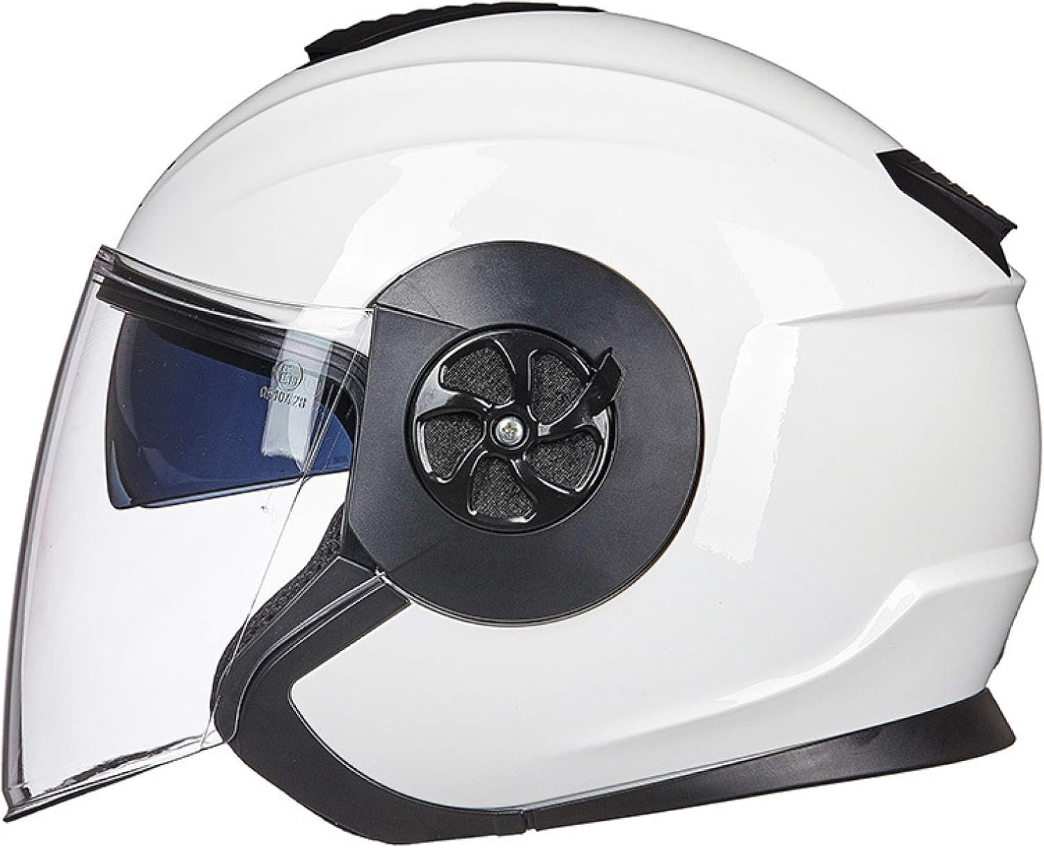 バイクヘルメット ハーフヘルメット ジェットヘルメット 半帽 半キャップ ヘルメット 男女兼用 四季通用 おしゃれ Uvカット 耐衝撃性 通気吸汗 Abs硬 大きいサイズ アウトドア スポーツ Helmet 自転車 バイク用 バッテリカー オートバイ L 59 60cm Faz Co Zm