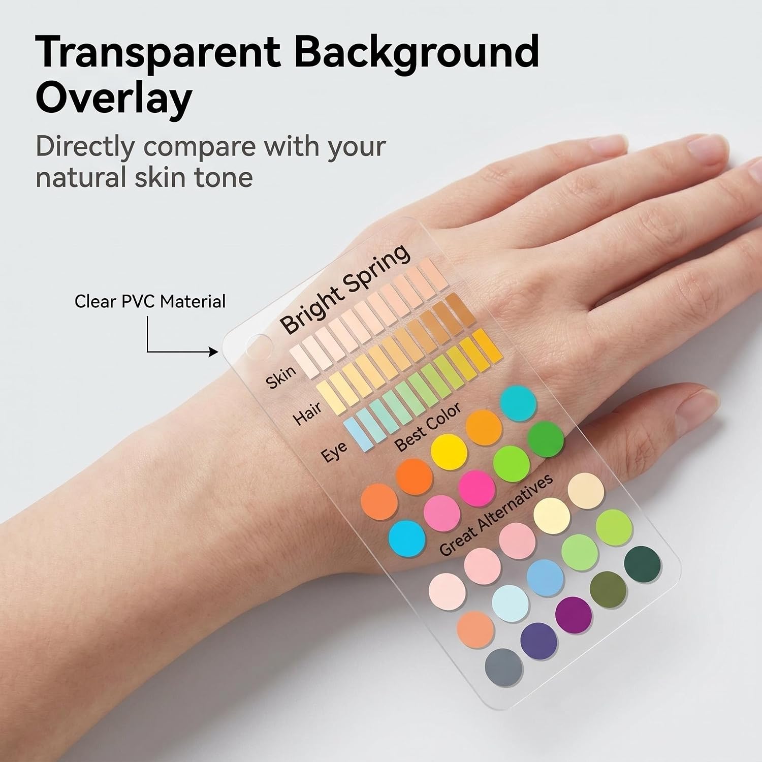 6 Season Color Analysis Draping Kit