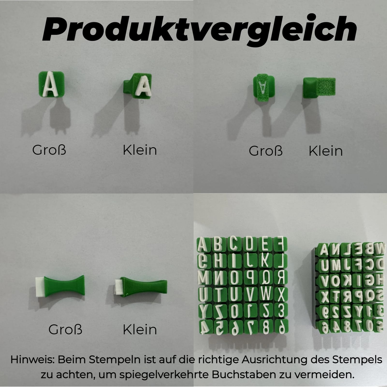 36-teiliges Alphabet-Stempel-Set Für Ton Und Keramik – In Aufbewahrungsbox, Mit Kleinbuchstaben Und Symbolen, Für DIY, Scrapbooking Und Karten