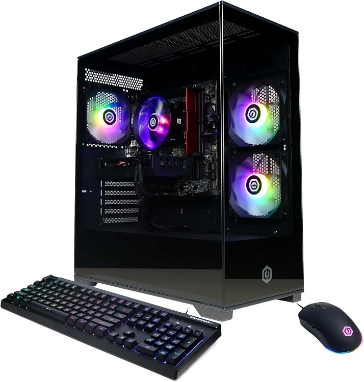 CyberPowerPC Gamer Xtreme VR Gaming PC Intel i5-13400F RTX 5060 16GB DDR5 1TB SSD WiFi 6