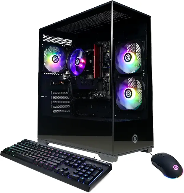 CyberPowerPC Gamer Xtreme VR Gaming PC, Intel Core i5-13400F 2.5GHz, GeForce RTX 5060 8GB, 16GB DDR5, 1TB PCIe 4.0 SSD, WiFi Ready &amp; Windows 11 Home (GXiVR8060A40)