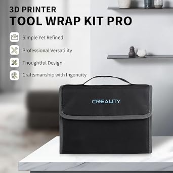 Creality 3D Printer Tool Kit Pro 74PCS, Model Post-Processing Tool, Nozzle Cleaning Set, Finishing, Deburring, Removing Tools including Cleaning Needles, Tweezers, Knifies, Suitable for All 3D Printer