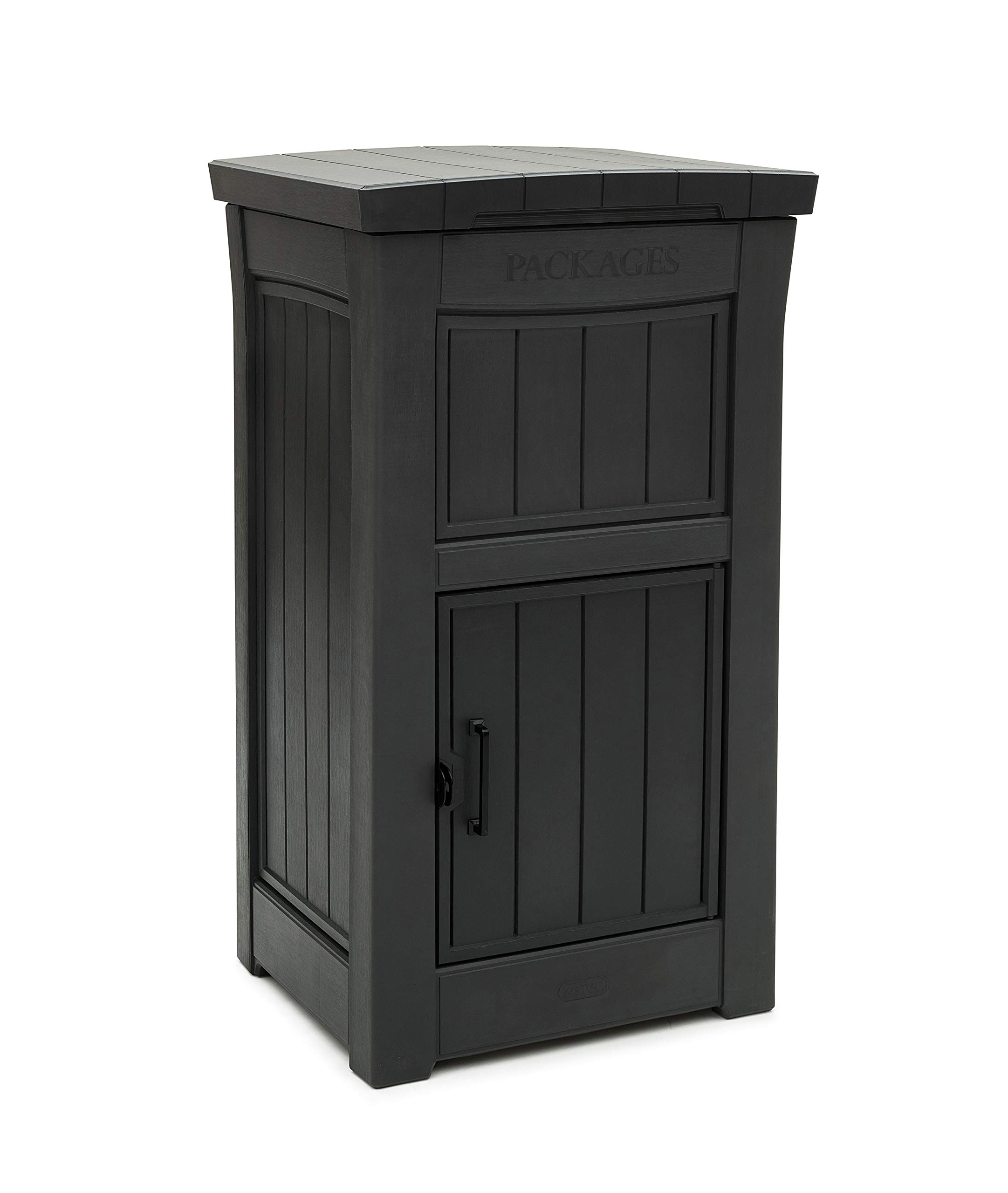Keter Parcel Drop Box - Buzón para paquetería, Color Grafito
