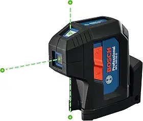 Bosch Alinhamento a laser de 3 pontos GPL100-30G com autonivelamento
