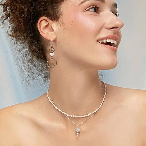 Miniatura 6 de SUPERFINDINGS Colgantes de estilo tibetano con diseño de estrella de sol y luna, colgantes de metal de plata tibetana suave para manualidades y