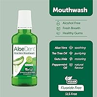 Vista 3 de Aloe Dent Enjuague bucal natural Aloe Vera 8.5 fl oz