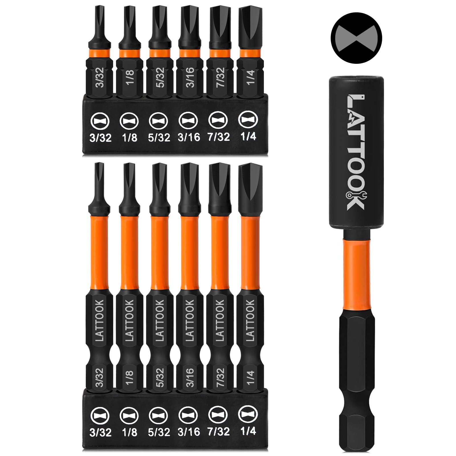 LATTOOK Star Bit Set - Trailer Repair & More -14