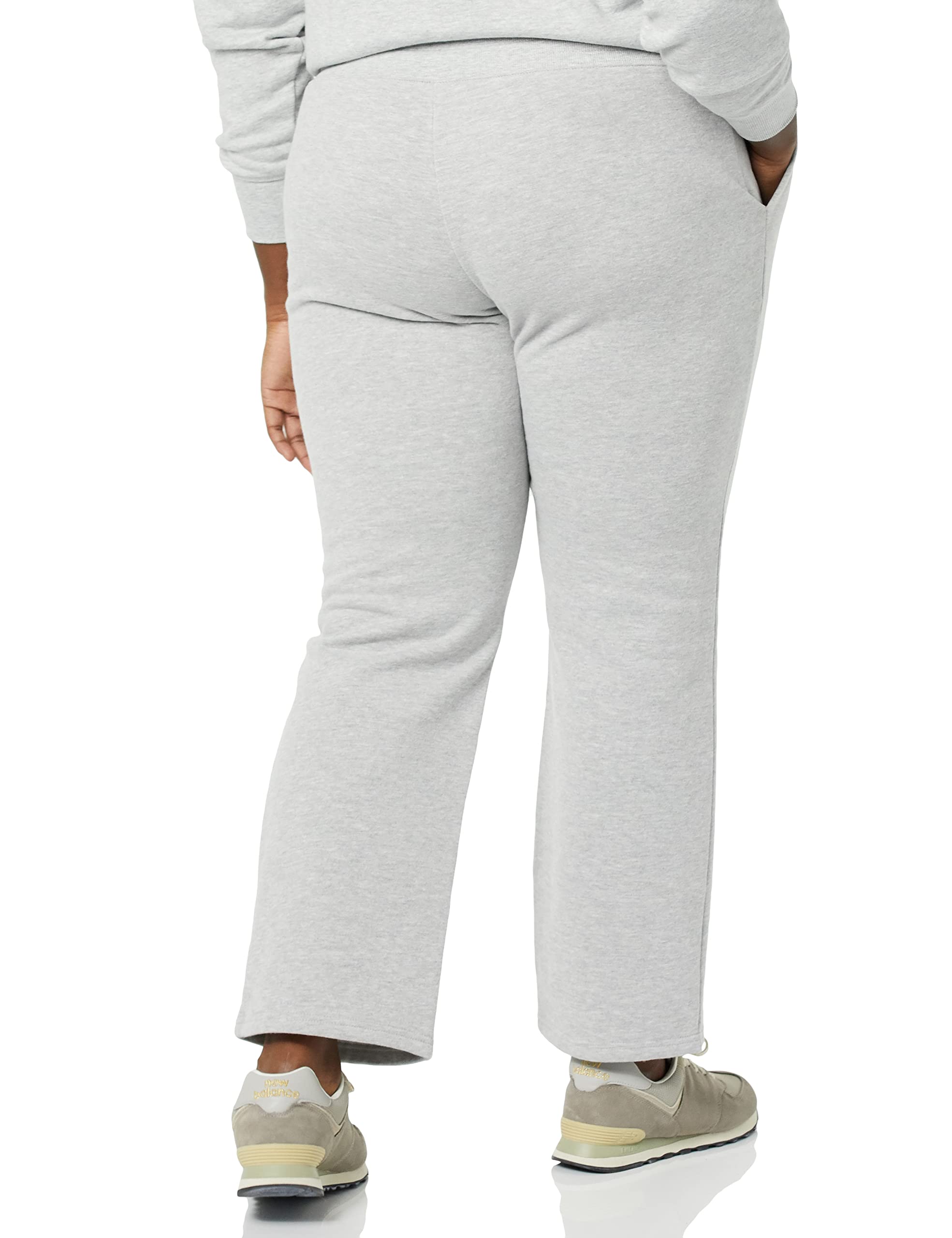 Amazon Essentials Pantaloni Tuta Da Donna A Gamba Dritta Con Coulisse, In Pile (Disponibili In Taglie Forti)
