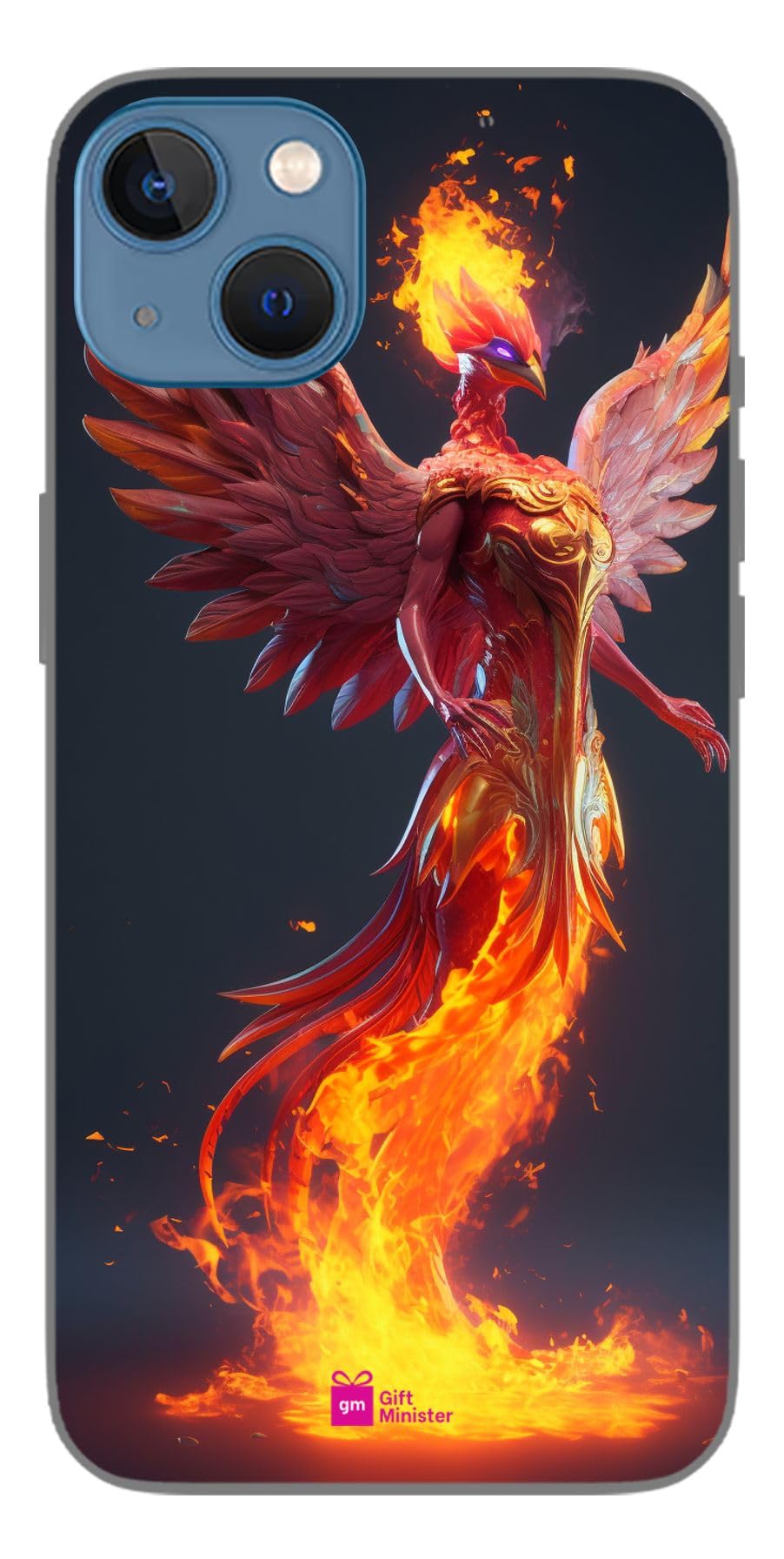 Silicone Designer Cover for Apple iPhone 13 Slate Grayback Phoenix Character Arcane Animated Cartoon Falling Love Editorial Key Mobile Art Complementar Dustproof 1Pcs 1696Z