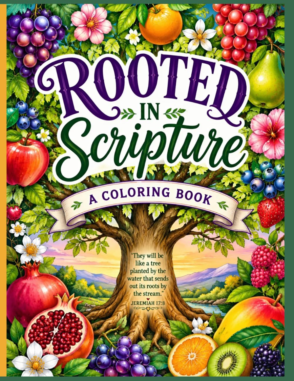 Rooted in Scripture: Coloring Book