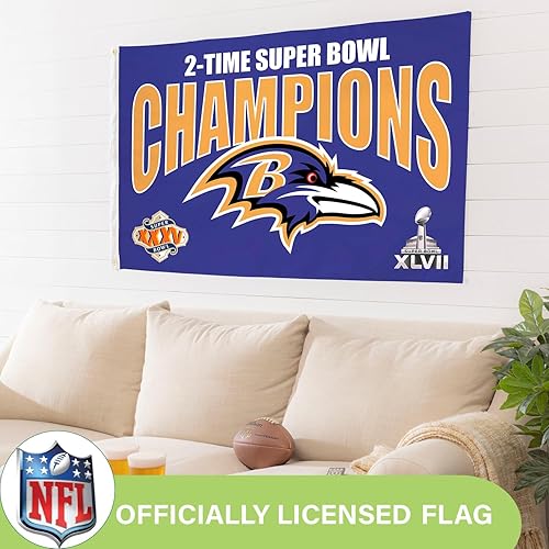 Miniatura 16 de NFL Dallas Cowboys - Bandera duradera de 3 x 5 para exteriores con ojales, bandera y pancarta resistentes para jardín al aire libre y patio, bandera