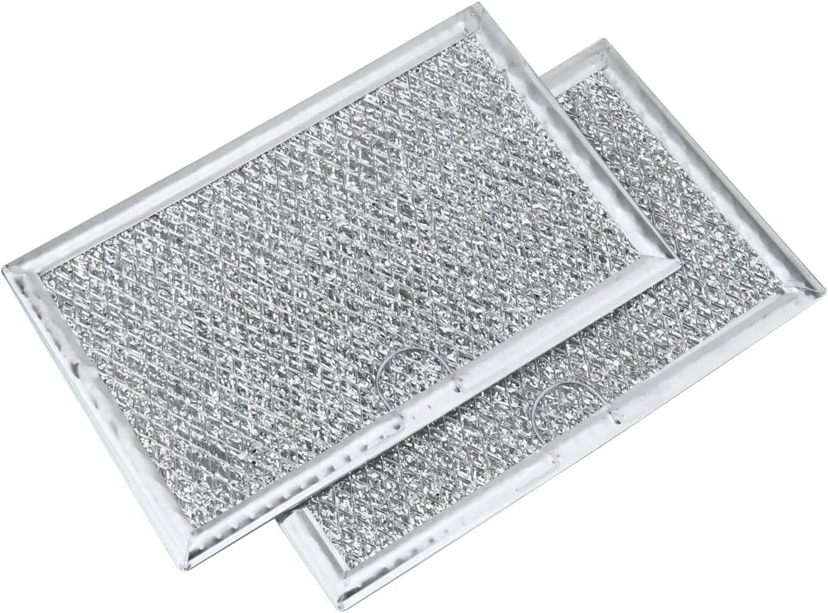 2 pack Microwave Grease Filter Replacement For Electrolux b0bbpfm3z5 GMOS1964AFA LFMV164QFA MMV150KBA MMV150KWA MWV150KBA MWV150KBB MWV150KWA MWV150KWB UMV1422US UMV1422UW Range
