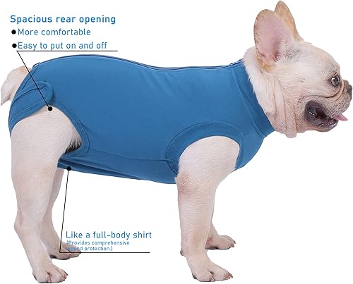 Miniatura 8 de Traje de recuperación de cirugía para perros  Después de la esterilización, heridas abdominales después de la recuperación quirúrgica, antilamida,