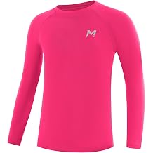 Moozava Boys Compression Shirt Long Sleeve Quick Dry Youth Undershirt Football Baseball Kids Athletic Soccer Base Layer Tops