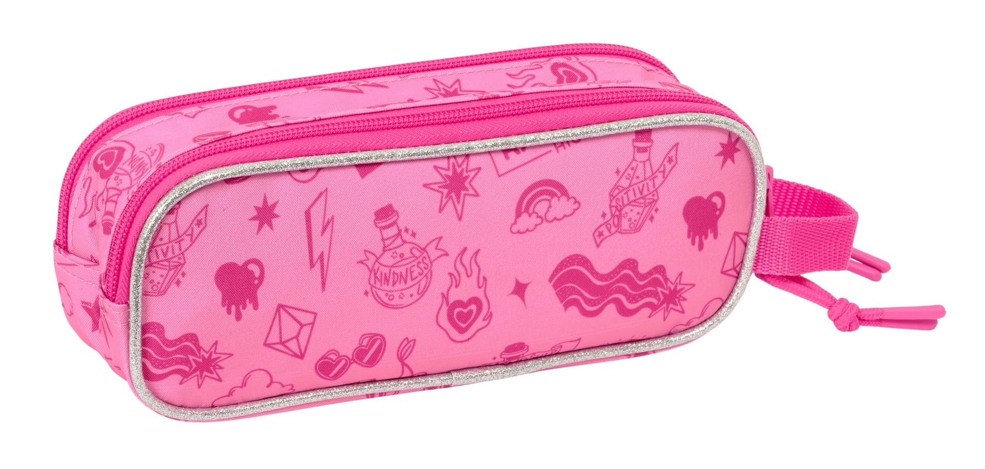RAINBOW HIGH SHINE, Children's Double Pencil Case, Children's Pencil Case - Image 2