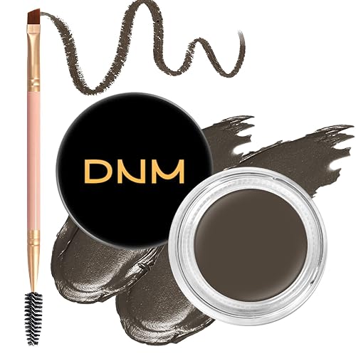 2Pcs Brow Pomade Set with Dual-Ended Eyebrow Brush (06#)