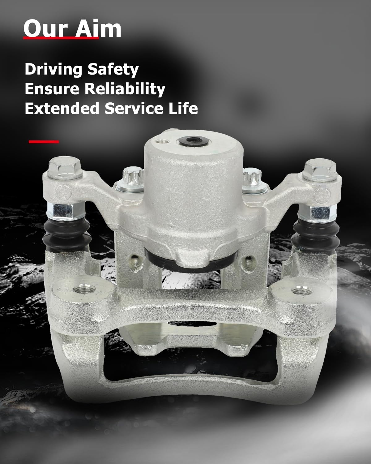 cciyu 19B6456 Rear Right Brake Caliper With Bracket For Hyundai For Sonata 2011-2015,For Kia For Optima 2011-2015