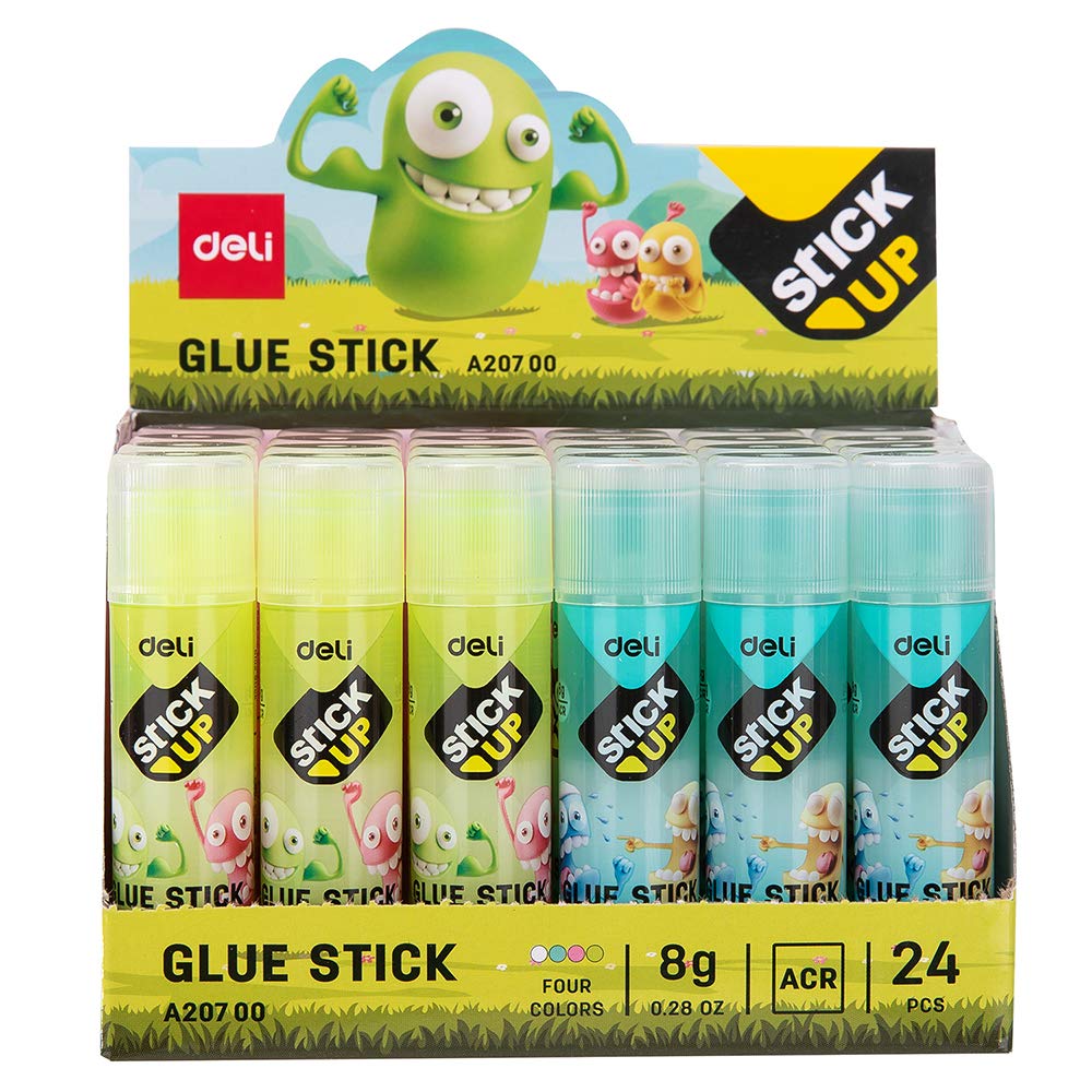 Deli EA20700 Stick Up Gel Glue Stick (8gm, Pack of 12) 2