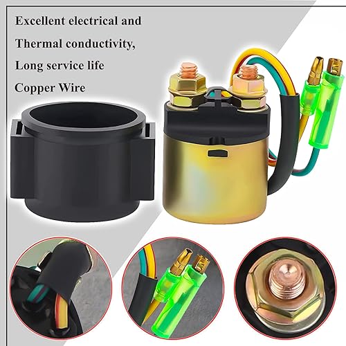 Miniatura 5 de Relé solenoide de arranque para Honda Fourtrax 300 TRX300EX 1993 1994 1995 1996 1997 1998 1999 2000 2001 2002 2003