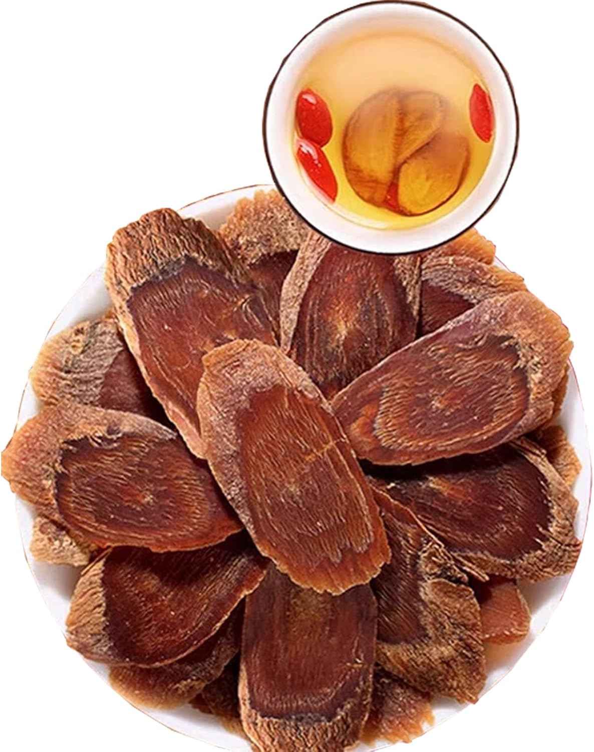 Premium Panax Red Ginseng Root (红参片), 6 Years Grade, Sliced 3.53 oz Korean Ginseng Panax Korean Red-Ginseng Roots - Image 7