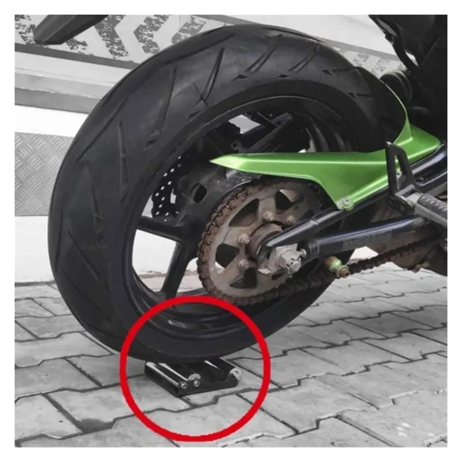 Piede Cavalletto Moto Pulizia Della Catena Universale Per Moto