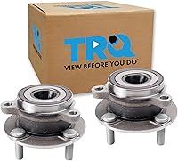 Vista 240 de TRQ Par de conjunto de cubo de cojinete de rueda delantera izquierda derecha, 2 piezas compatible con Lexus GX460 2003-2009 GX470 2003-2023 Toyota