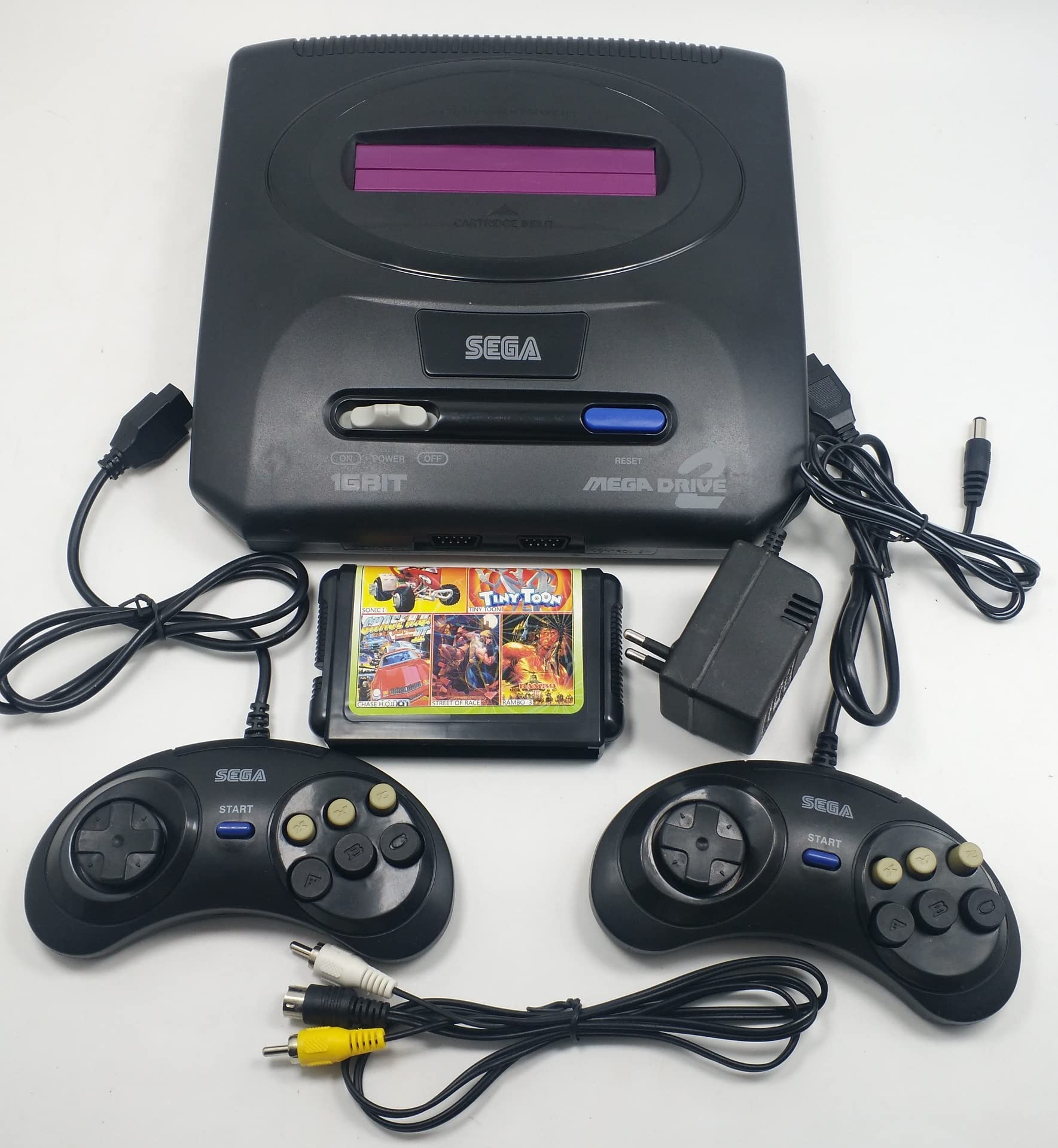 Exxelo 2 Drive Tv Video Game Console with 2 Game Controllers Unlimited Fun for Kids 3