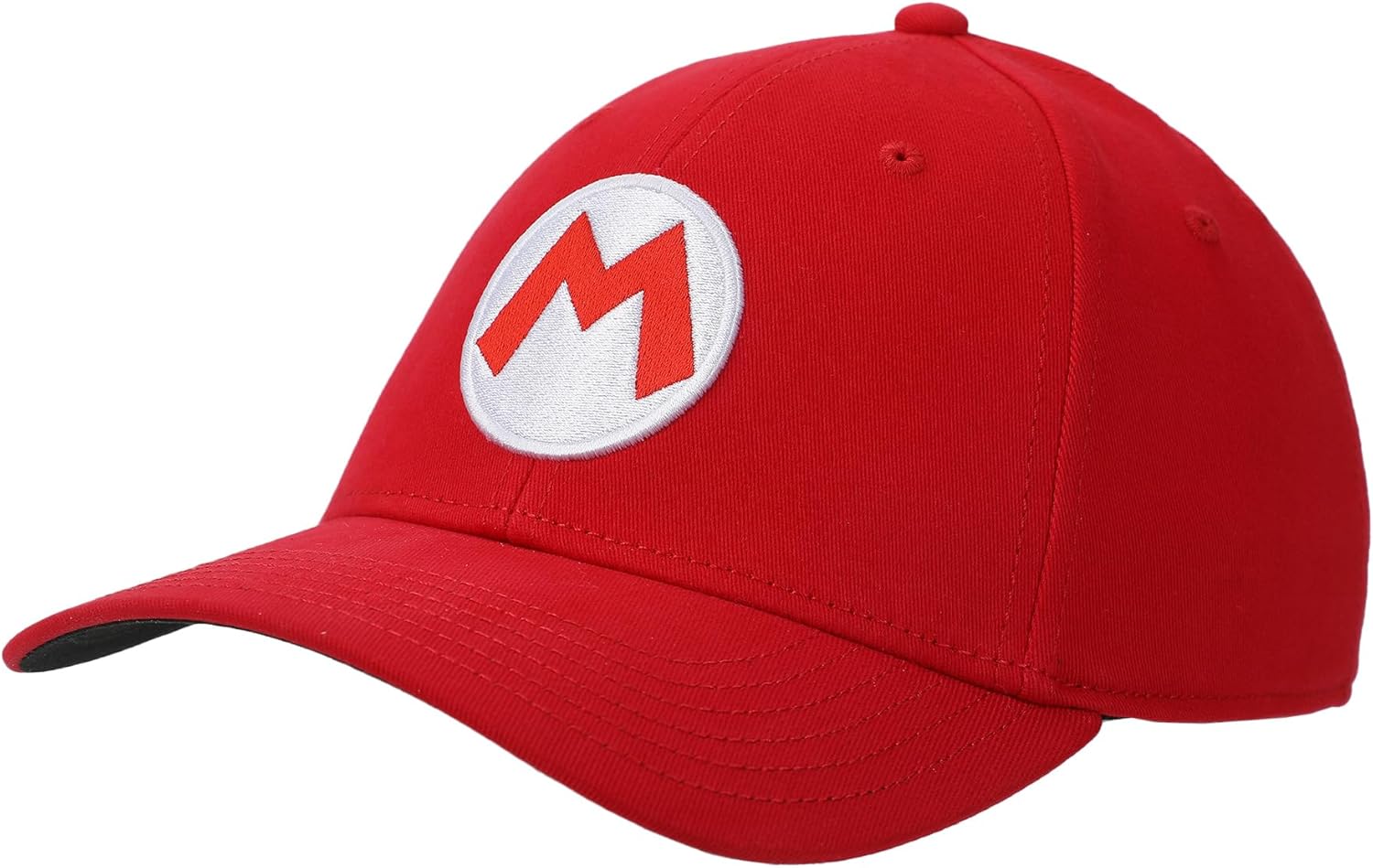Super Mario Bros Mario Red Flex Fit Hat - Image 2