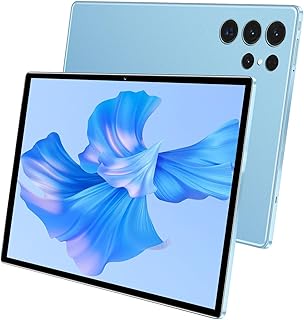 Android 12 Tablet 10.1 Inch, 4GB RAM 32GB ROM Tablets with Octa-Core Processor, IPS FHD 1280x800, 2MP + 5MP Camera, Bluetooth 5.0, Dual-Band WiFi, 8000mAh, For Portable Study,
