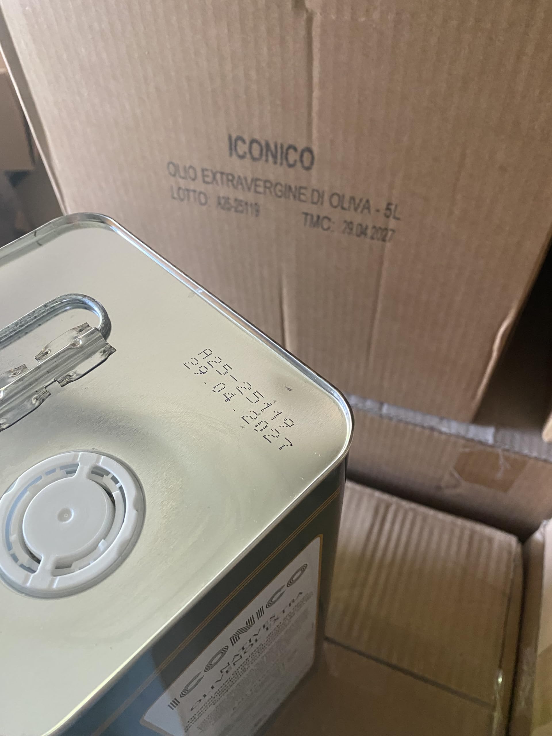 ICONICO DELICATO 5 Liter Natives Olivenöl EXTRA aus Apulien/ITALIEN - Neue Ernte