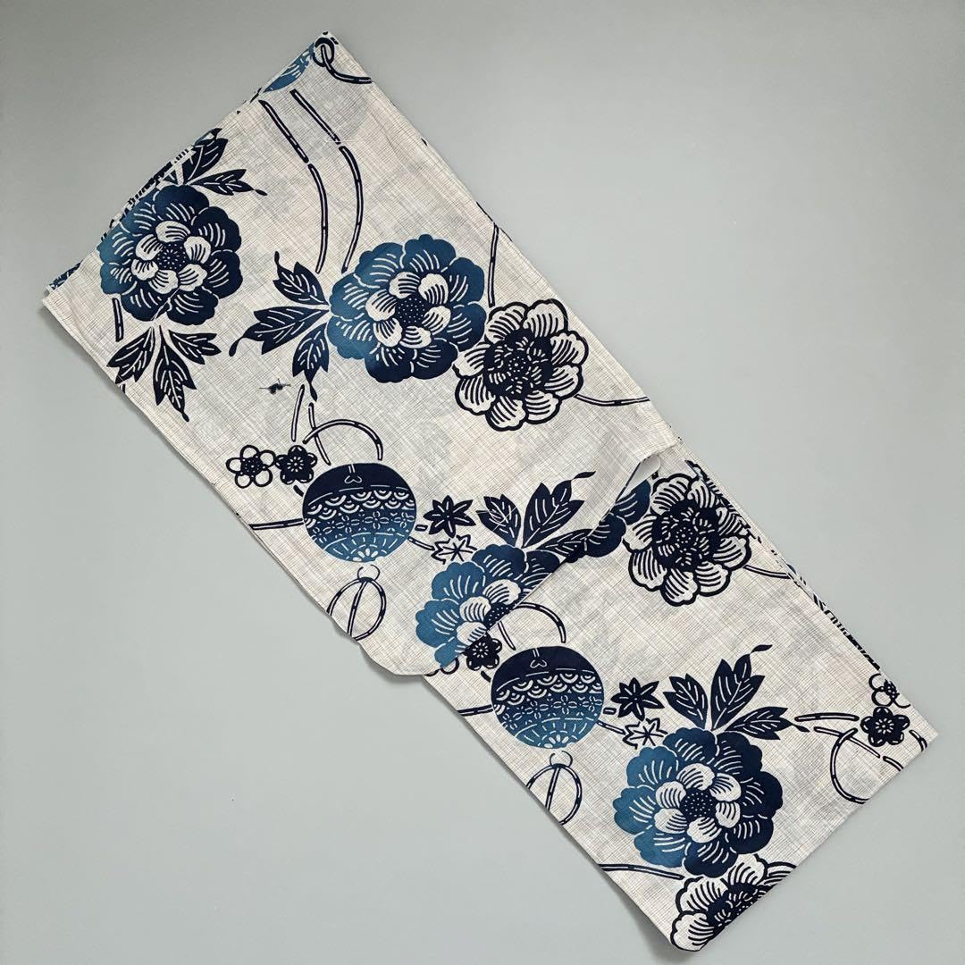 [生成りに鞠と花]綿麻浴衣単品 Amazon.co.jp: [生成りに鞠と花]綿麻浴衣単品 : ファッション
