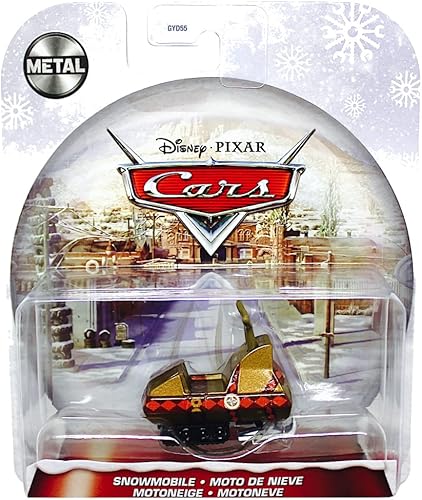 Disney Pixar Cars - Moto de nieve - Edición navideña 2021