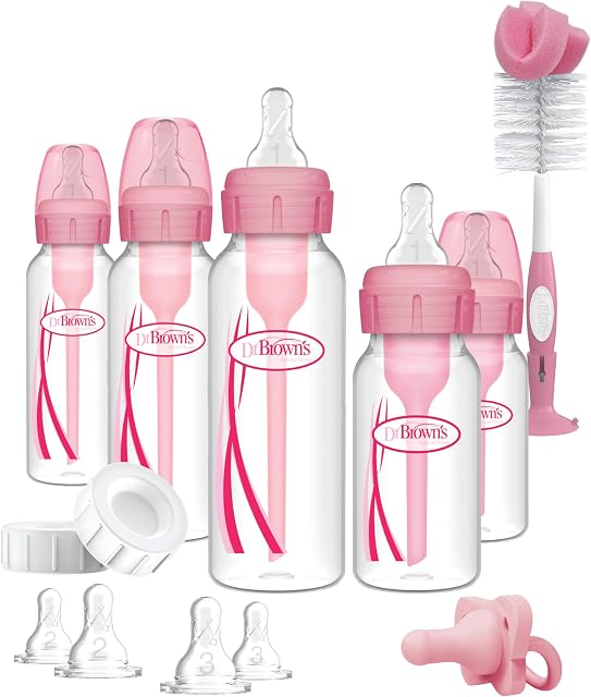 Dr. Brown’s™ Options+™ Deluxe Bottle Essentials, Pink