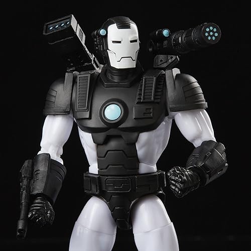 Miniatura 2 de Marvel Legends Series War Machine - Figura de acción de Iron Man de 6 pulgadas, 6 accesorios, multicolor, F3448