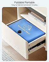 Vista 6 de Foldable Dog Pool, Collapsible Dog Pet Bath Pool, Hard Plastic PVC Dog Swimming Pools, Portable Non-Slip Pet Pool Bathing Tub Kiddie Pool for Pets