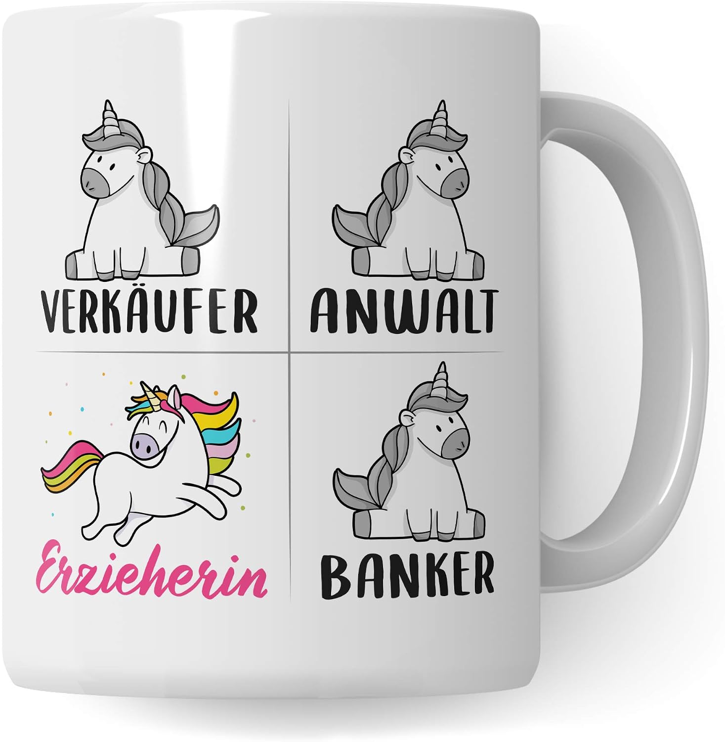 Pagma Druck Tasse Für Erzieherinnen – „Ich Bin Erzieherin… Wir Essen Auch Kekse“